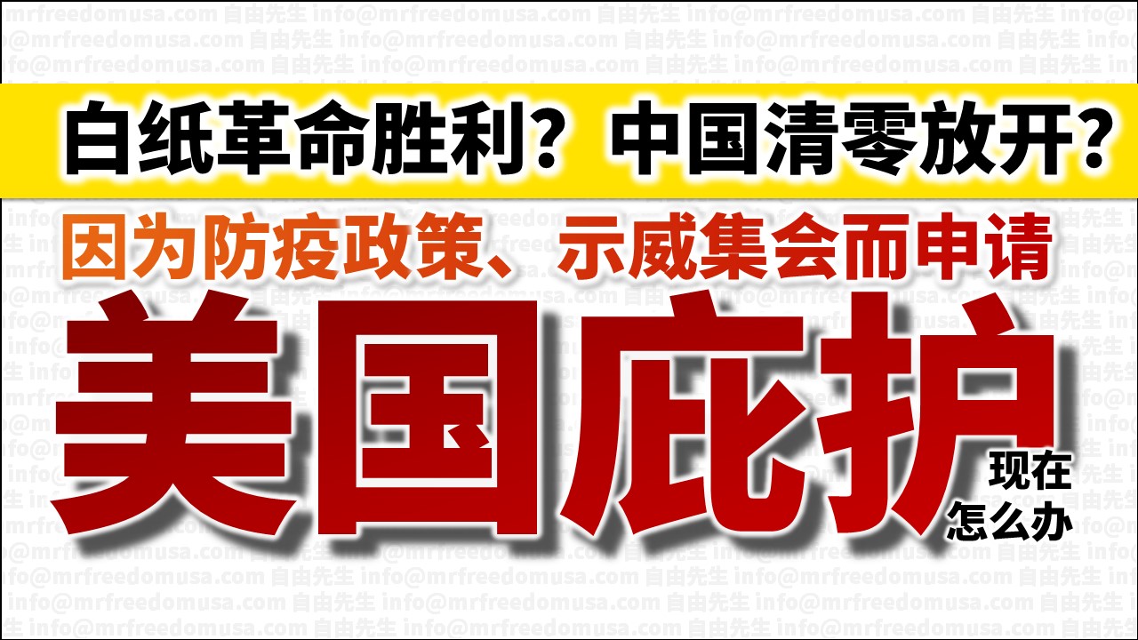 covid zero end china asylum mrfreedomusa s 1 | 自由先生美国庇护 | 自由先生 Mr. Freedom